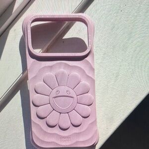 Casetify Lavender Smiley Flower Case